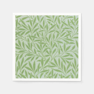 William Morris Willow Blume Classic Green Serviette