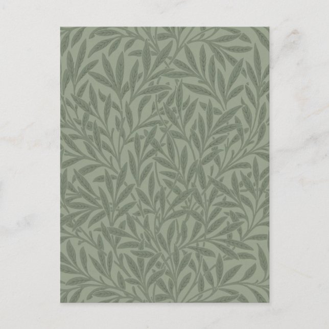William Morris Willow Blume Classic Postkarte (Vorderseite)