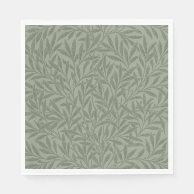 William Morris Willow Blume Classic Serviette (Vorderseite)