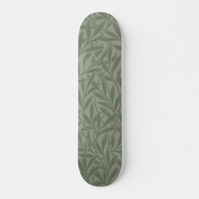 William Morris Willow Blume Classic Skateboard (Vorne)