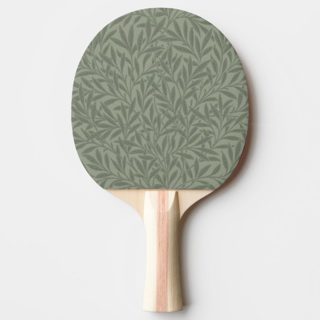 William Morris Willow Blume Classic Tischtennis Schläger (Vorderseite)
