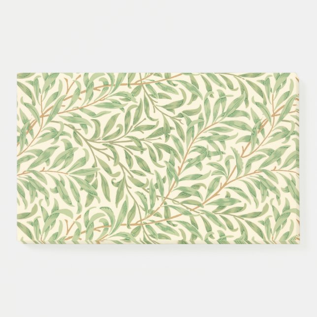 William Morris "Willow Bough" 1 Post-it Klebezettel (Vorderseite)