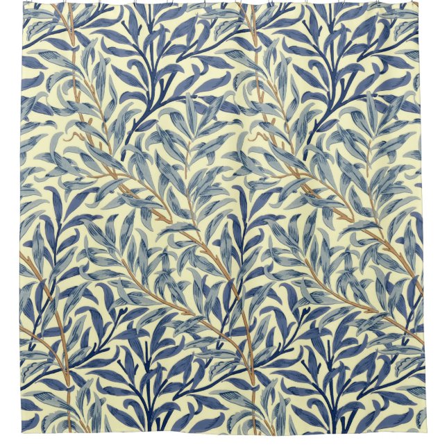 William Morris "Willow Bough" 4 Duschvorhang (Vorderseite)