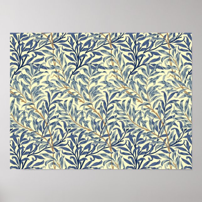 William Morris "Willow Bough" 4 Poster (Vorne)