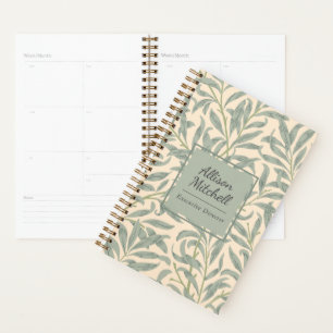 William Morris Willow Bough Elegant Botanisch Planer