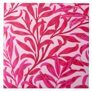 William Morris Willow Bough, Fuchsia Pink Fliese