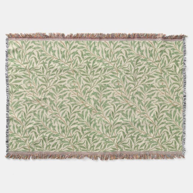 William Morris Willow Bough Garden Blume Classic Decke (Vorderseite)
