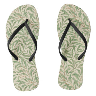 William Morris Willow Bough Garden Blume Classic Flip Flops