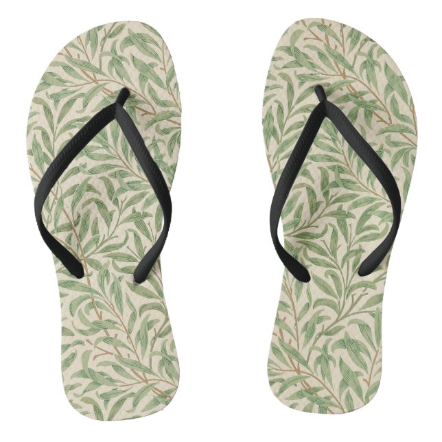 William Morris Willow Bough Garden Blume Classic Flip Flops (Fußbett)