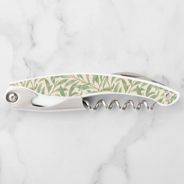 William Morris Willow Bough Garden Blume Classic Kellnermesser (Vorderseite)