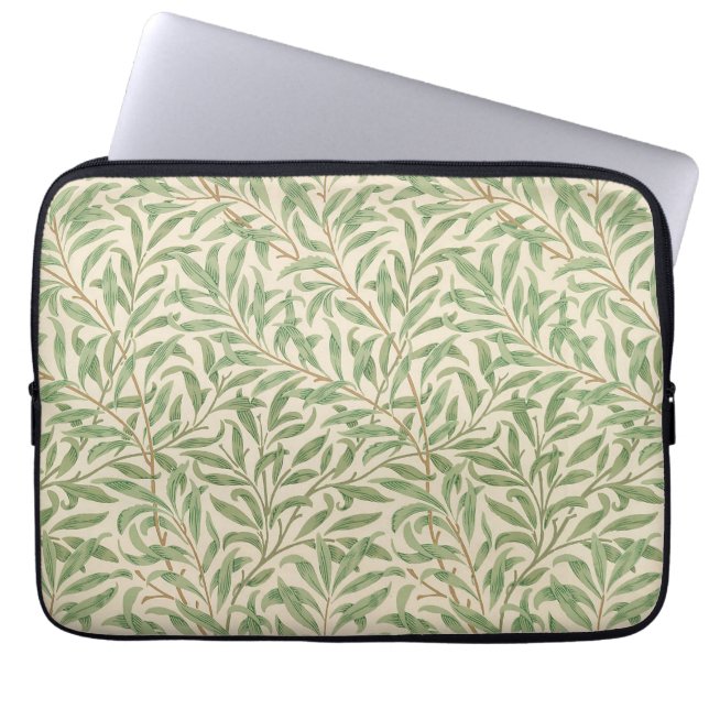 William Morris Willow Bough Garden Blume Classic Laptopschutzhülle (Vorderseite)