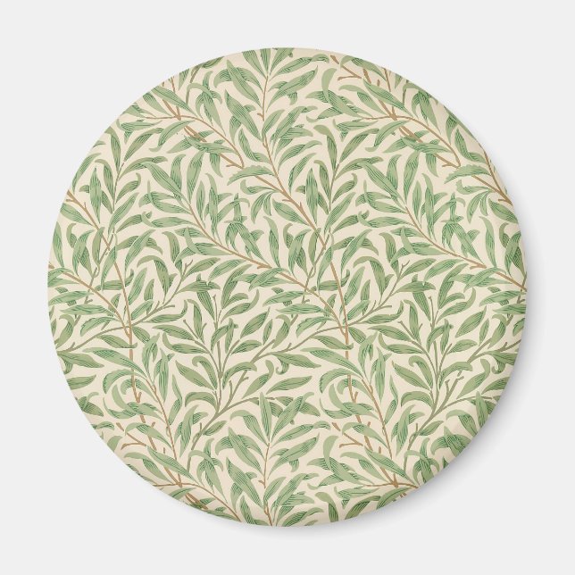 William Morris Willow Bough Garden Blume Classic Magnet (Vorne)