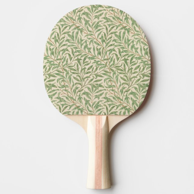 William Morris Willow Bough Garden Blume Classic Tischtennis Schläger (Vorderseite)