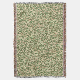William Morris Willow Bough Green Willow Blätter Decke
