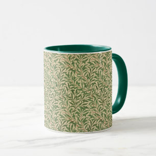 William Morris Willow Bough Green Willow Blätter Tasse