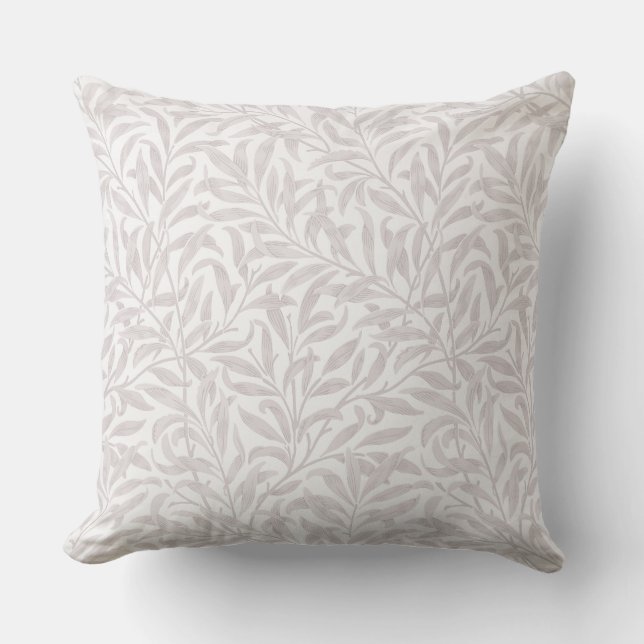 William Morris Willow Bough Neutral Kissen (Vorderseite)