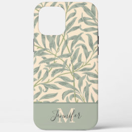 William Morris Willow Bough Pattern mit Monogramm Case-Mate iPhone Hülle