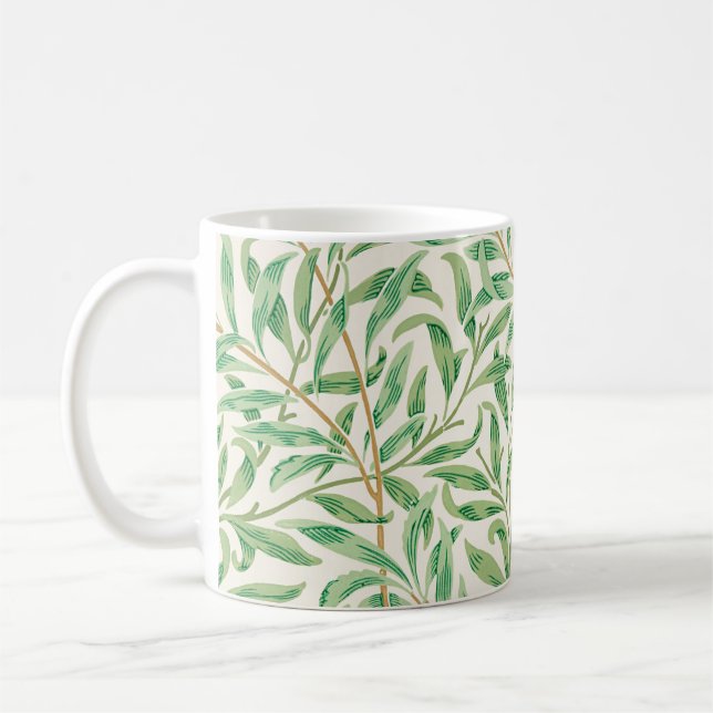 William Morris Willow bough Print Throw Kissen Kaffeetasse (Links)