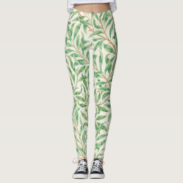 William Morris Willow Bough Vintage Vegetation Leggings