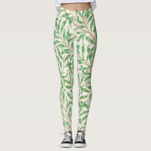 William Morris Willow Bough Vintage Vegetation Leggings