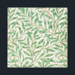 William Morris. Willow Bough. Vintage Vegetation Magnet<br><div class="desc">William Morris Magnet "Willow Bough". Grünpflanzen.</div>