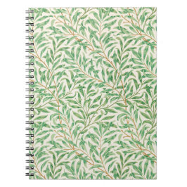 William Morris. Willow Bough. Vintage Vegetation Notizblock