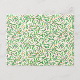 William Morris. Willow Bough. Vintage Vegetation Postkarte