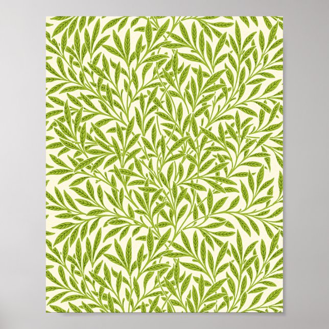 William Morris' Willow-Muster Poster (Vorne)
