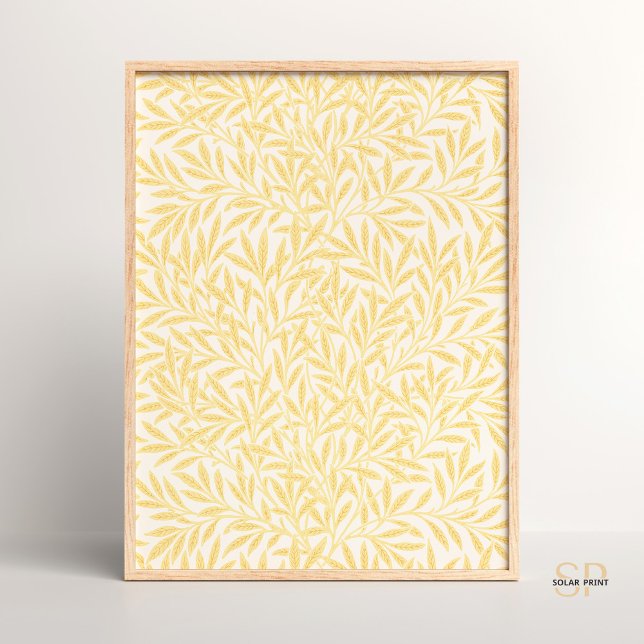 William Morris Willow Nature inspiriert Botanical Poster (Von Creator hochgeladen)