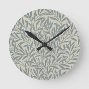 William Morris Willow Runde Wanduhr