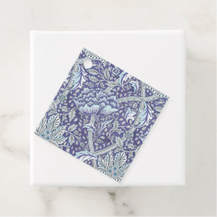 William Morris Windrush Blaues Blumenmuster Geschenkanhänger