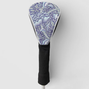 William Morris Windrush Blaues Blumenmuster Golf Headcover