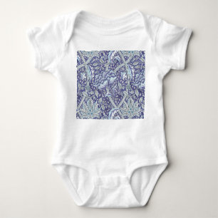 William Morris Windrush Blume Baby Strampler