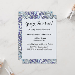 William Morris Windrush Blume Einladung