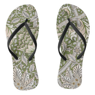 William Morris Windrush Blume Flip Flops