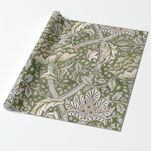 William Morris Windrush Blume Geschenkpapier (Ungerollt)