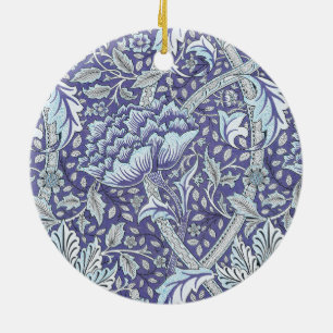 William Morris Windrush Blume Keramik Ornament