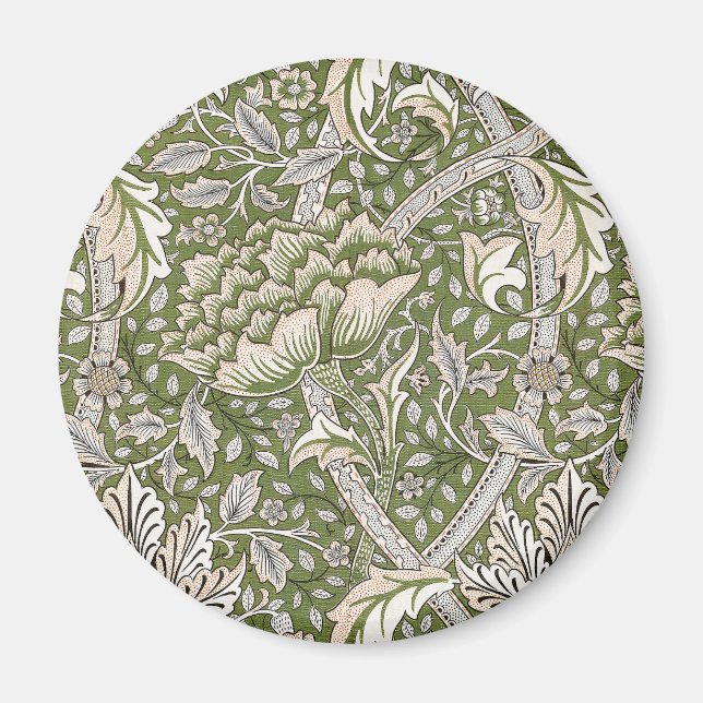 William Morris Windrush Blume Magnet (Vorne)