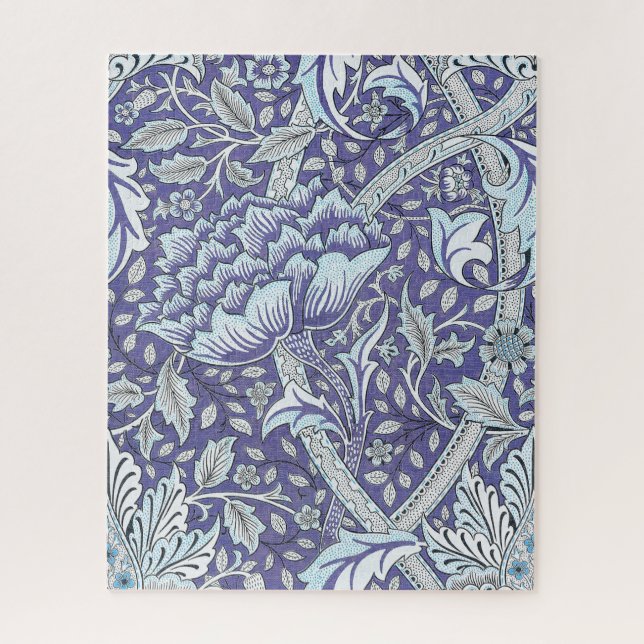 William Morris Windrush Blume Puzzle (Vertikal)