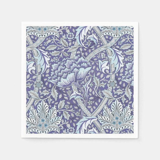 William Morris Windrush Blume Serviette (Vorderseite)