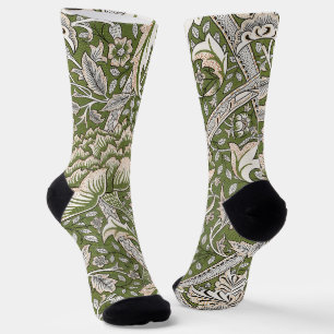 William Morris Windrush Blume Socken