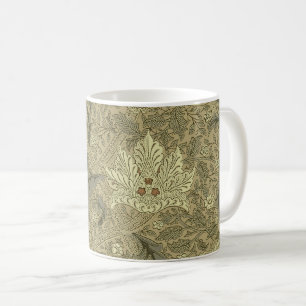 William Morris Windrush Blumengestaltung: Vintage Kaffeetasse