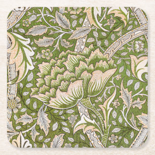 William Morris Windrush Blumenmuster Classic Rechteckiger Pappuntersetzer