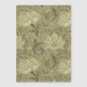 William Morris Windrush Blumenmuster: Vintage Magnetkarte