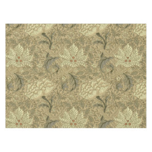 William Morris Windrush Blumenmuster: Vintage Tischdecke