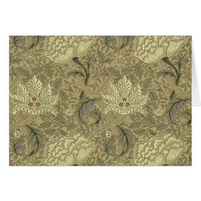 William Morris Windrush Wallpaper Pattern (Vorderseite (Horizontal))
