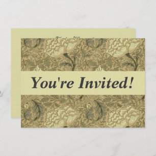 William Morris Windrush Wallpaper Pattern Einladung