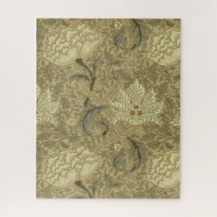 William Morris Windrush Wallpaper Pattern Puzzle