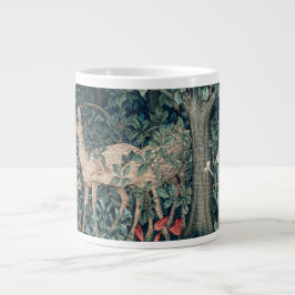 William Morris Woodland Tapestry Deer Stag Jumbo-Tasse