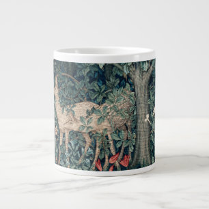 William Morris Woodland Tapestry Deer Stag Jumbo-Tasse